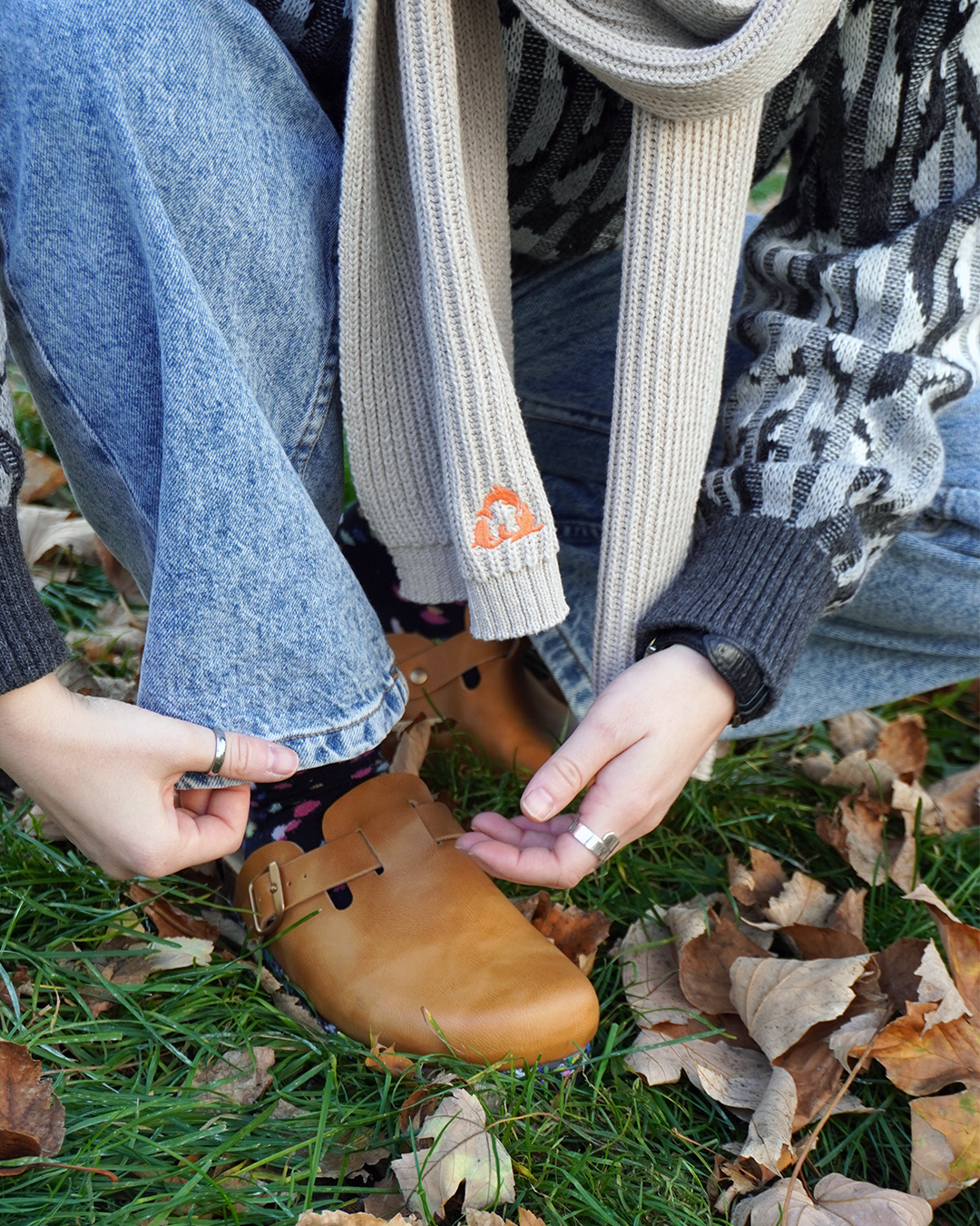 AMBER | Ocher Clog