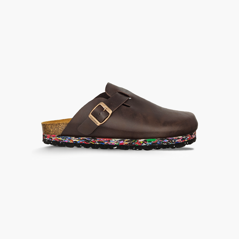 TRUFFLE | Clog Dark Brown