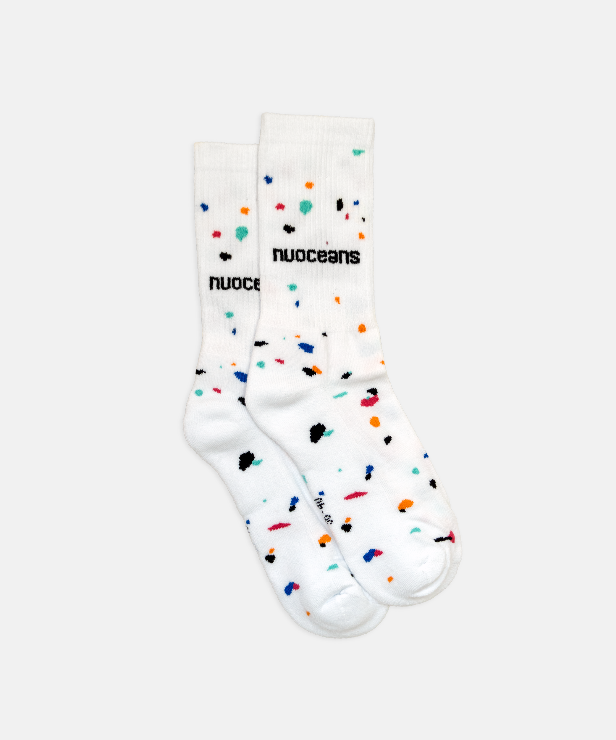 CHAUSSETTES MOUCHETÉES | Blanc