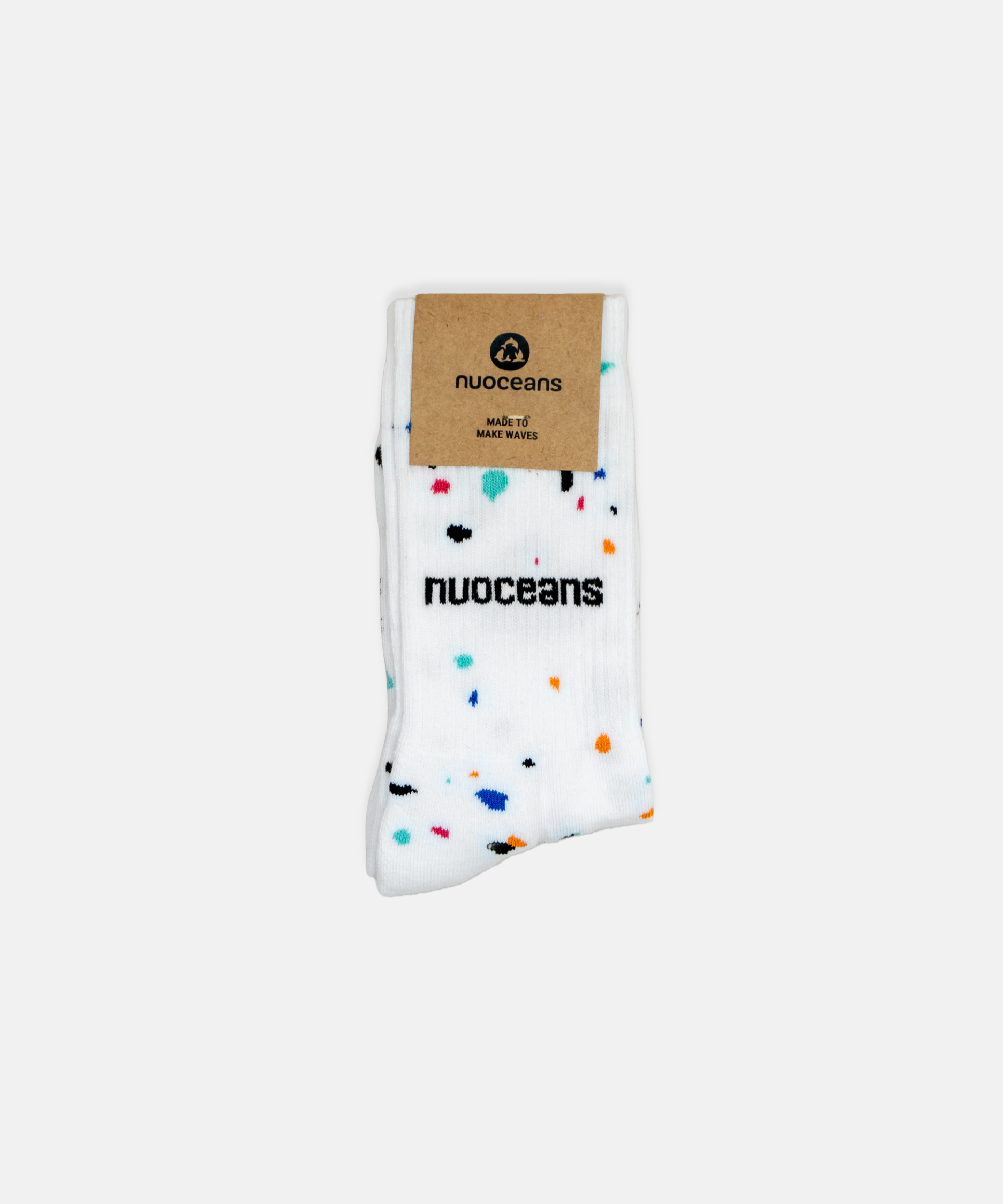 CHAUSSETTES MOUCHETÉES | Blanc