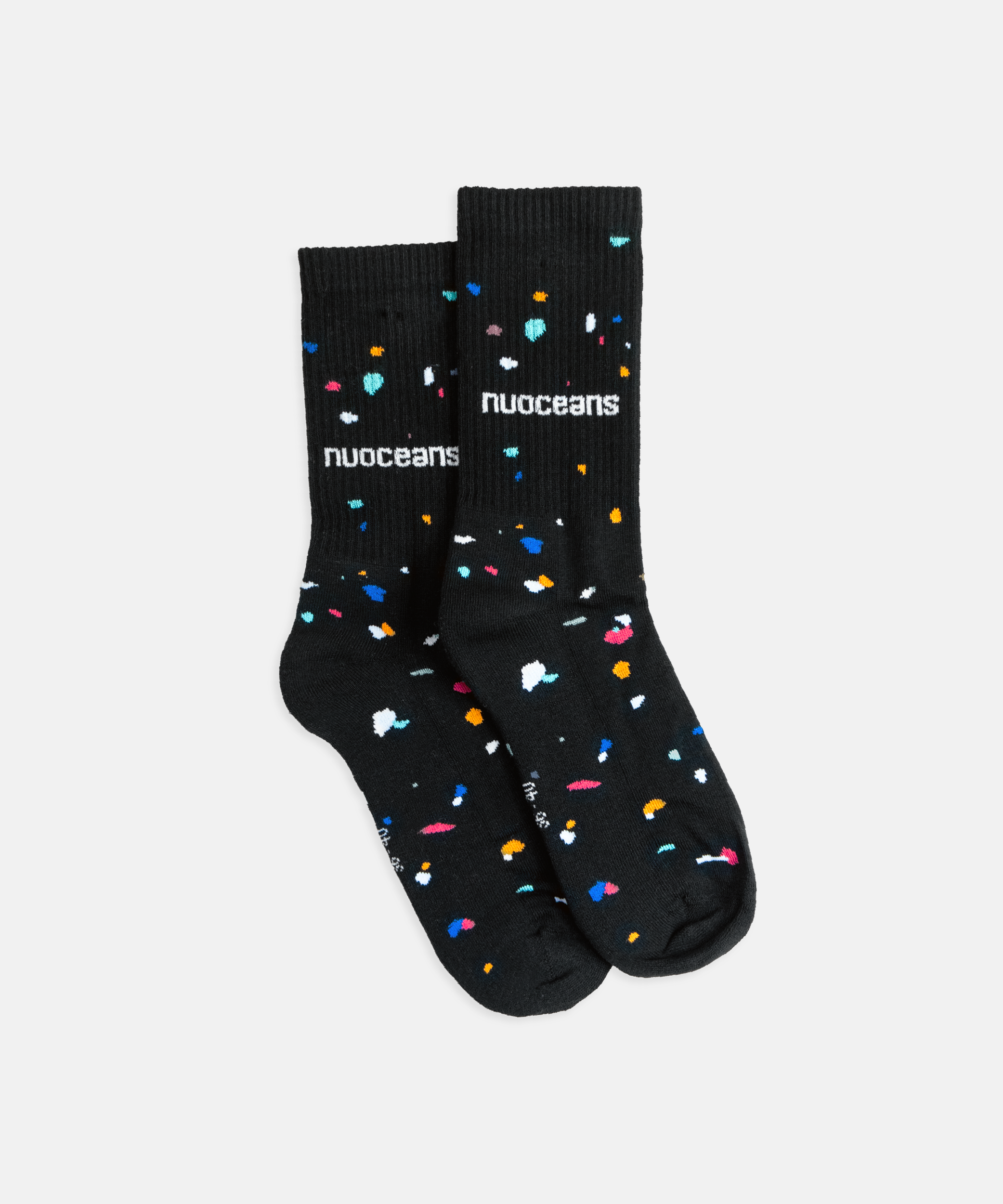 CHAUSSETTES MOUCHETÉES | Noir