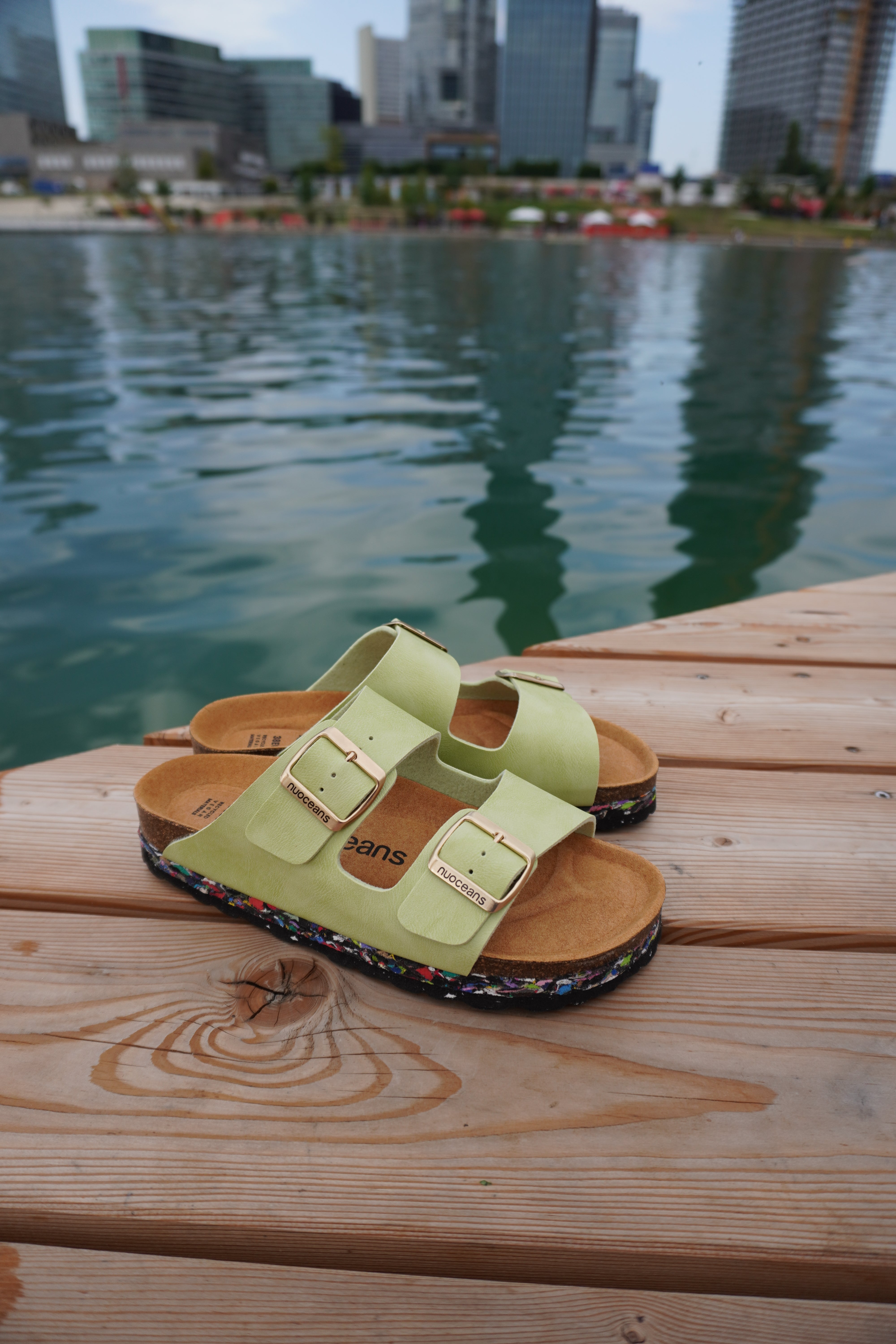 MATCHA - Sandal Green