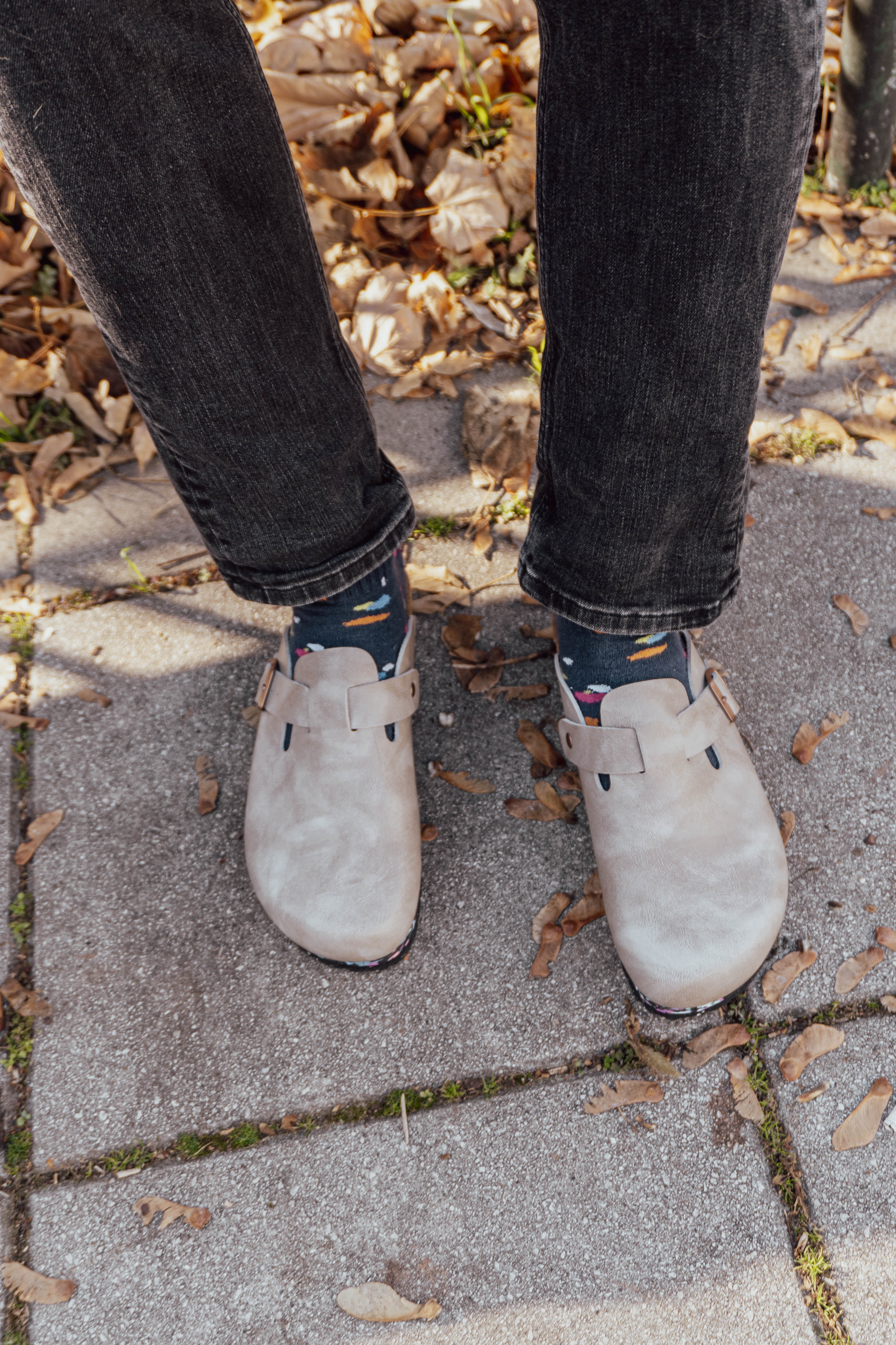 STONE - Clog Grey Taupe