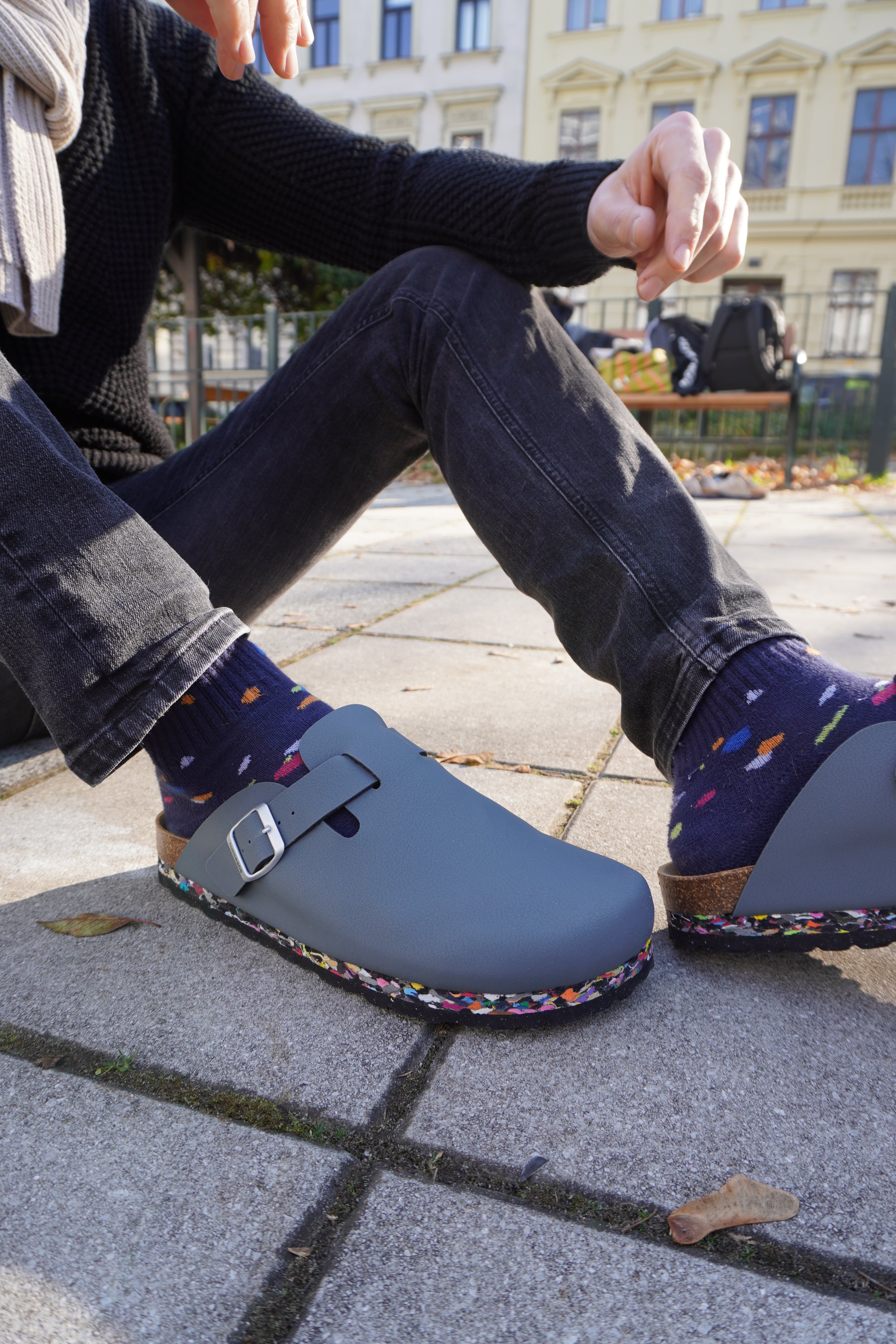 SMOKE - Sabot Gris Foncé