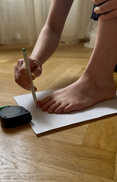 Trace ton pied